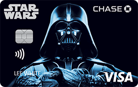 STAR WARS Rewards VISA® Cards from CHASE with Darth Vader design
