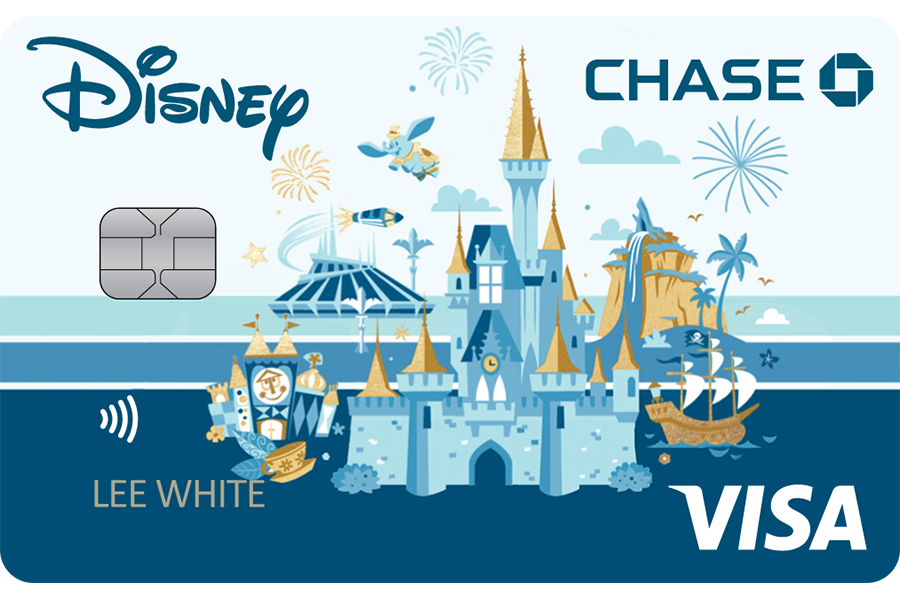 Disney Rewards VISA® Cards from CHASE with Retro Classic design
