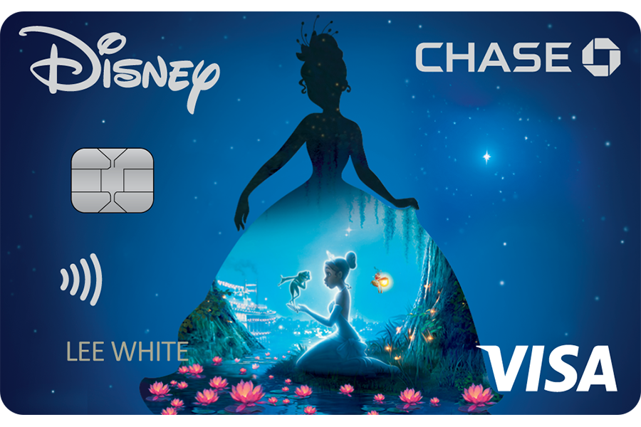 Disney Rewards VISA® Cards from CHASE with Tiana Classic design