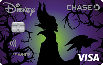 Disney Rewards VISA® Cards from CHASE with Maleficient Classic design