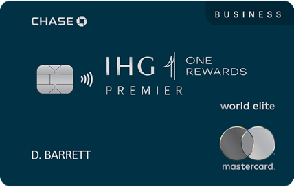 IHG ONE Rewards Premier Business World Elite Mastercard credit card