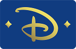 Disney logo card design icon