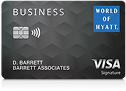 World Of Hyatt Business VISA Signature Credit Card