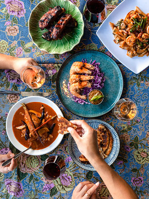 Sapphire OpenTable Instagram post