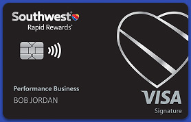 Southwest Rapid Rewards (Registered Trademark) Performance Business Credit Card.